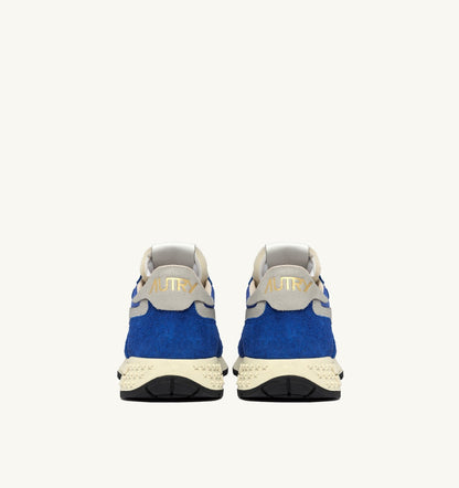 REELWIND LOW SNEAKERS IN BLUE NYLON AND SUEDE