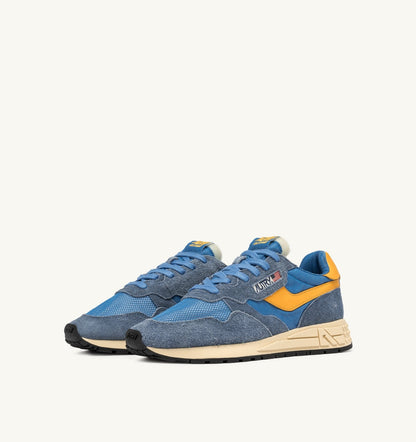 REELWIND LOW SNEAKERS IN NYLON AND SUEDE COLOR CENBLE AND GOLD FUSION