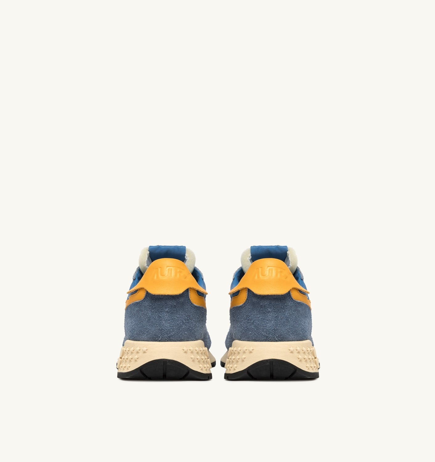 REELWIND LOW SNEAKERS IN NYLON AND SUEDE COLOR CENBLE AND GOLD FUSION