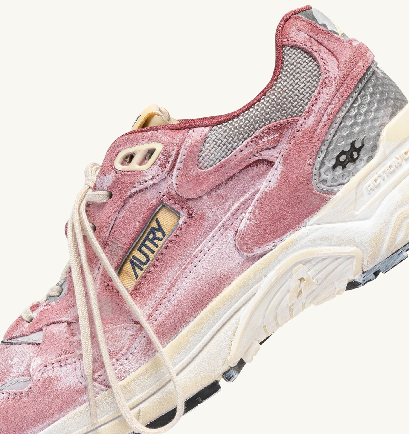 HYPERWAY SUPER VINTAGE SNEAKERS IN BABOL AND SILVER SUEDE