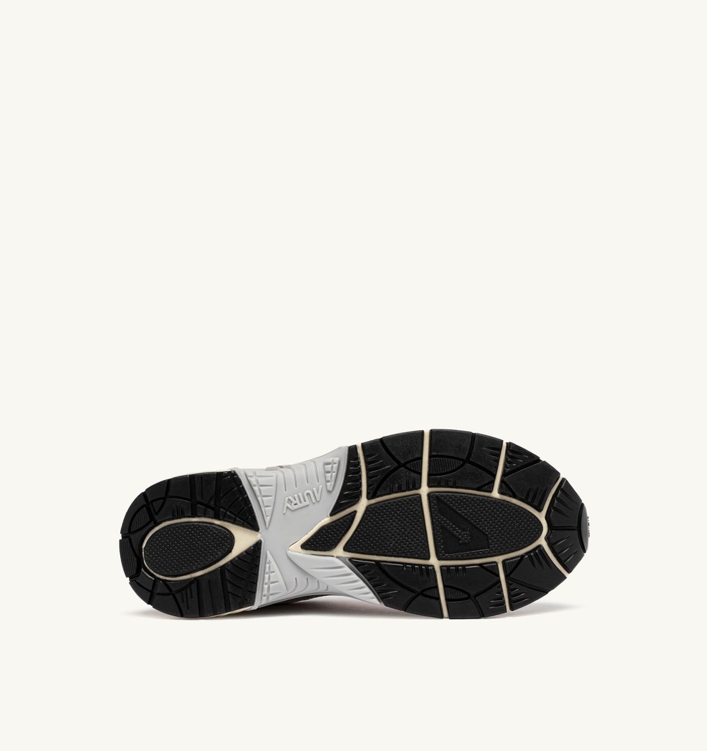 HYPERWAY SNEAKERS IN SILVER, POWDER AND FEATHER GRAY SYNTHETIC LEATHER AND MESH