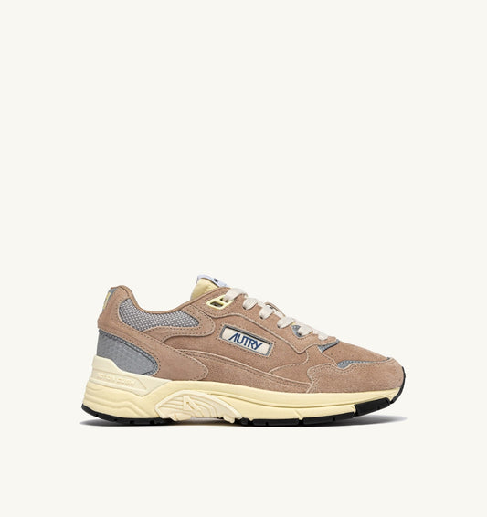 HYPERWAY SNEAKERS IN SOUTHERN MOONLIGHT AND SILVER MESH AND SUEDE
