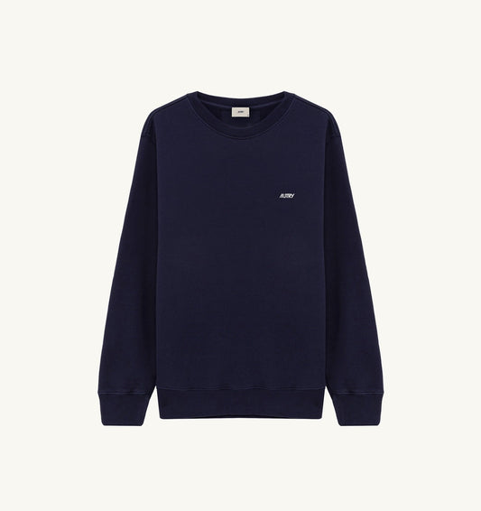 EMBROIDERED LOGO CREWNECK SWEATSHIRT WOMAN