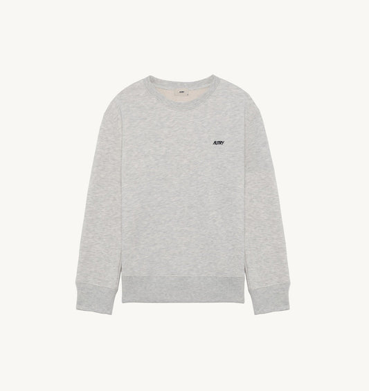 EMBROIDERED LOGO CREWNECK SWEATSHIRT WOMAN