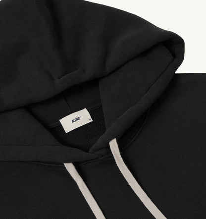 HOODIE WITH EMBROIDERED LOGO FOR WOMAN