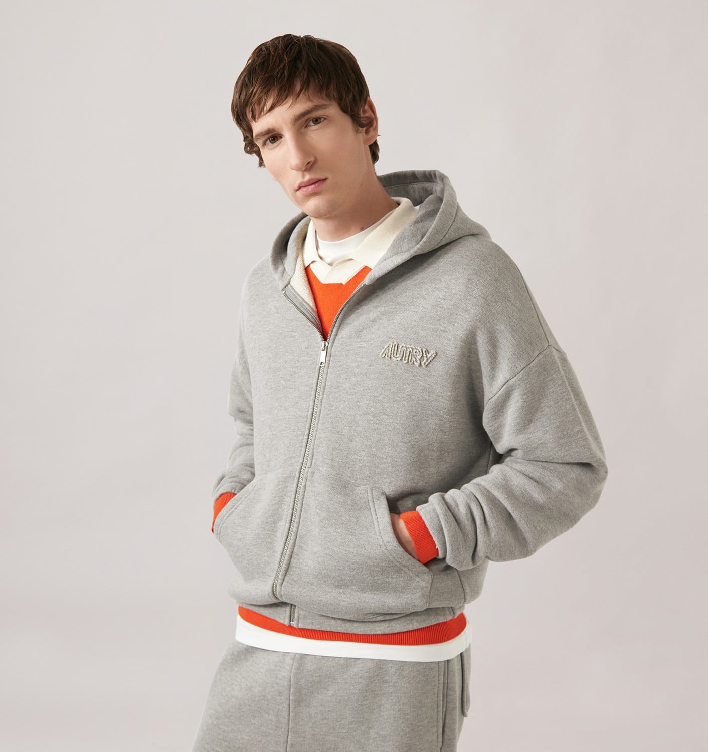 TONAL LOGO FULL ZIP HOODIE UNISEX