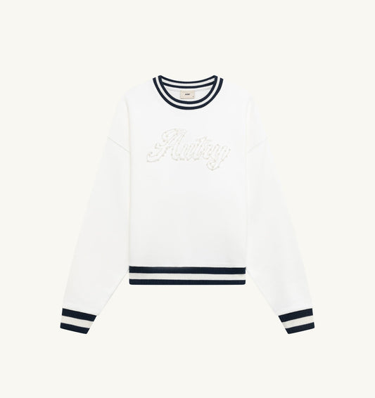 PEARL LOGO SWEATSHIRT WOMAN