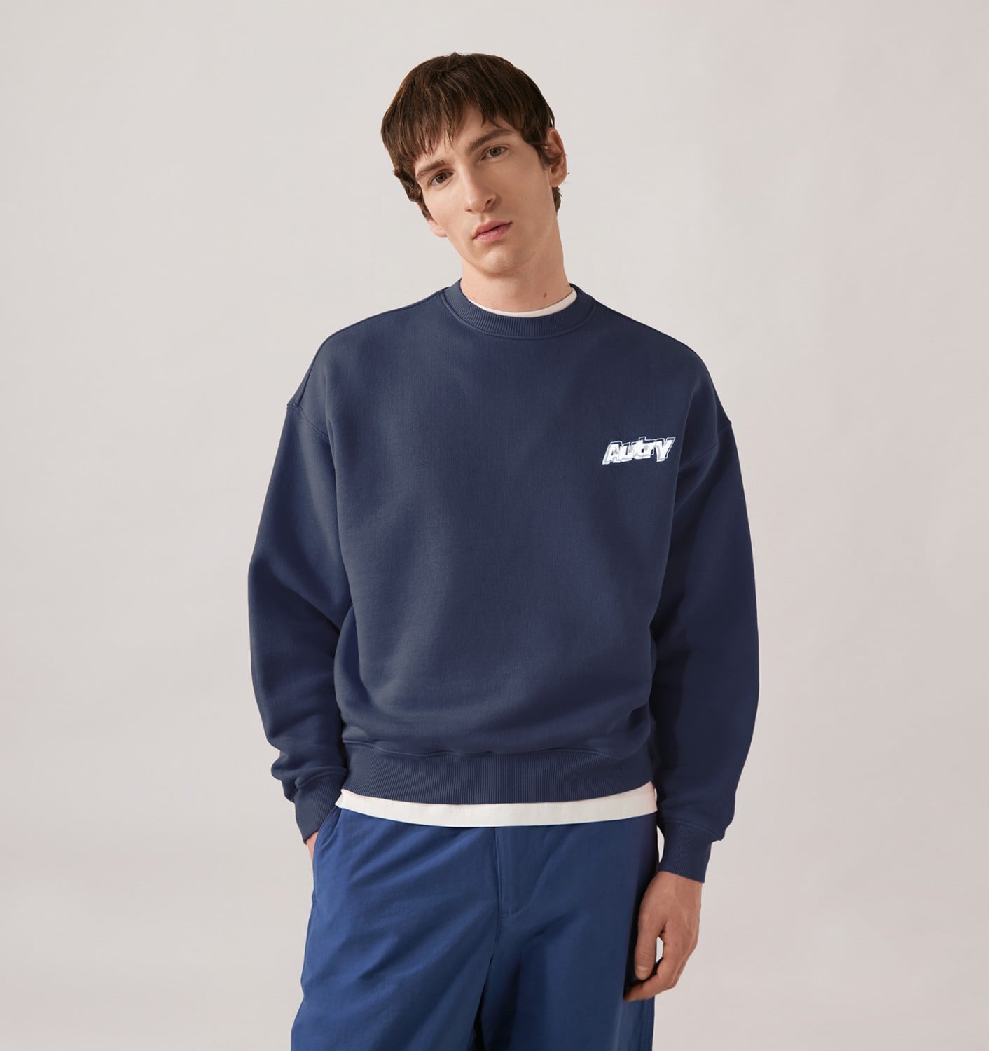 DOUBLE LOGO SWEATSHIRT UNISEX