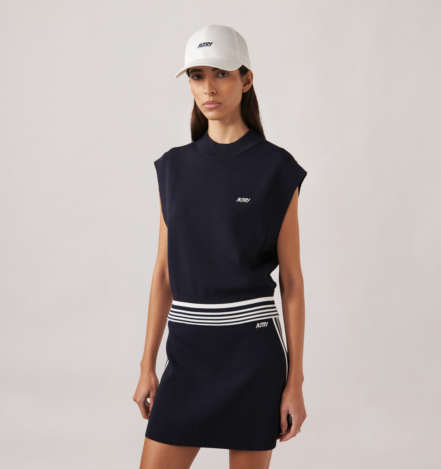 KNITTED VISCOSE TOP WOMAN