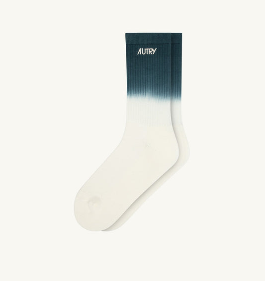 TIE-DYE SOCKS WITH EMBROIDERED LOGO UNISEX