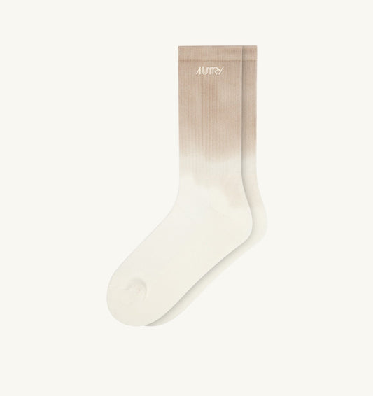 TIE-DYE SOCKS WITH EMBROIDERED LOGO UNISEX
