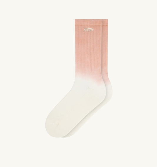 TIE-DYE SOCKS WITH EMBROIDERED LOGO UNISEX
