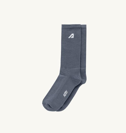 JACQUARD SOCKS WITH LOGO UNISEX