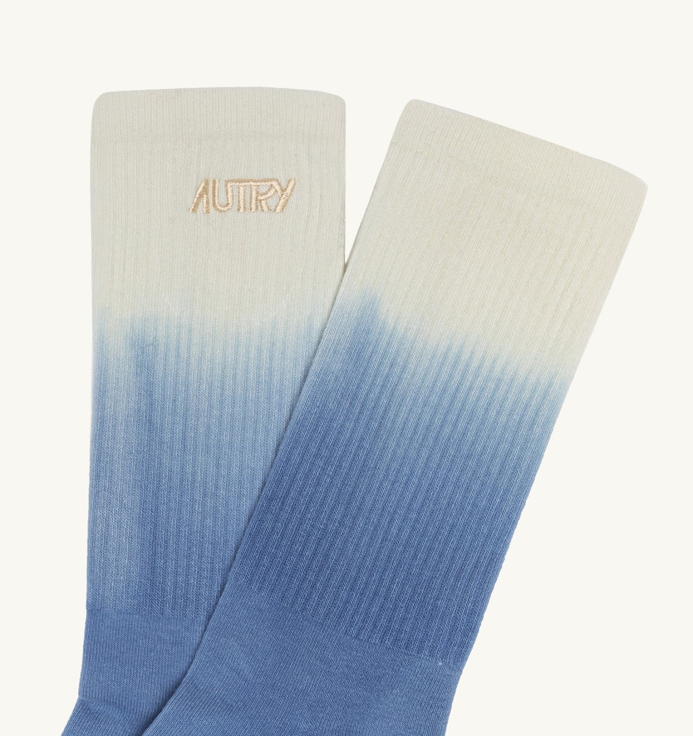 TIE-DYE SOCKS WITH EMBROIDERED LOGO UNISEX