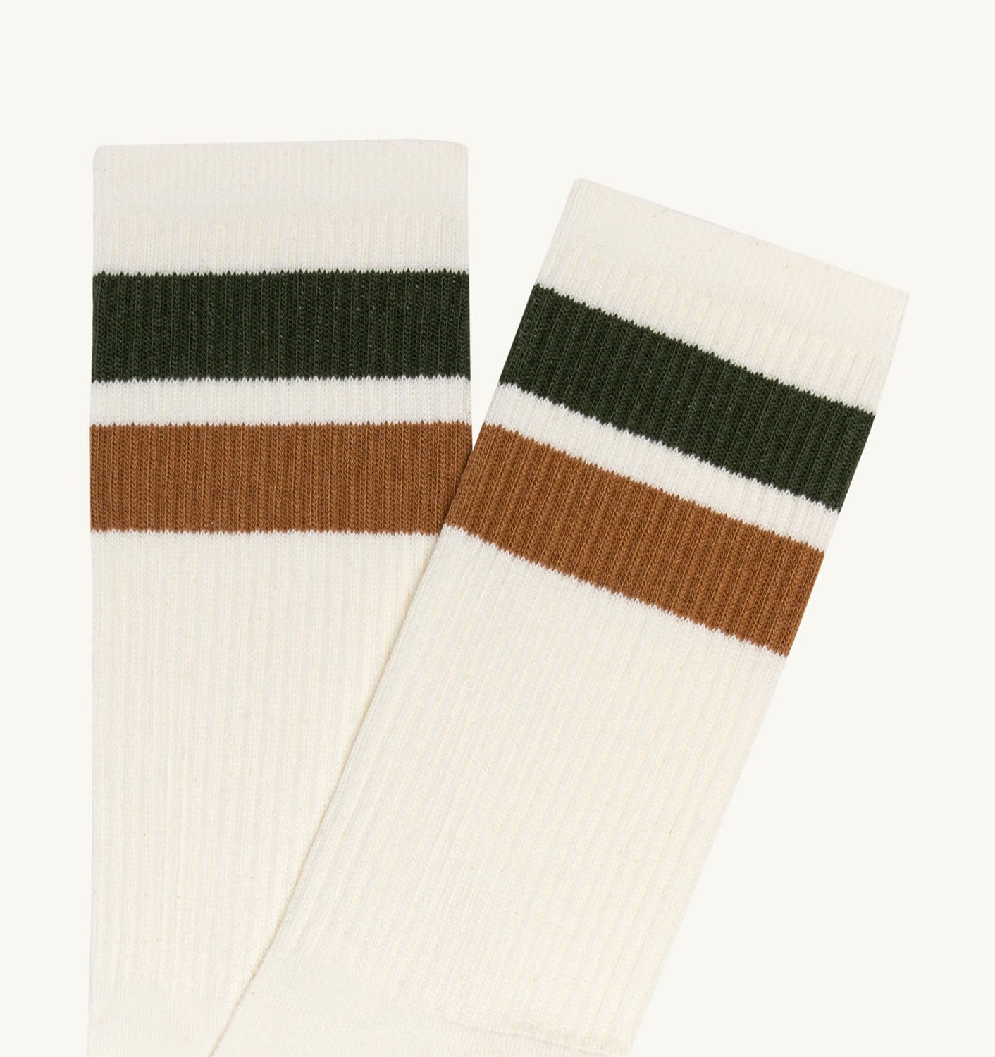 STRIPED JACQUARD LOGO SOCKS UNISEX