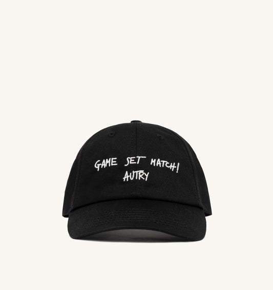 'GAME SET MATCH!' BASEBALL CAP UNISEX