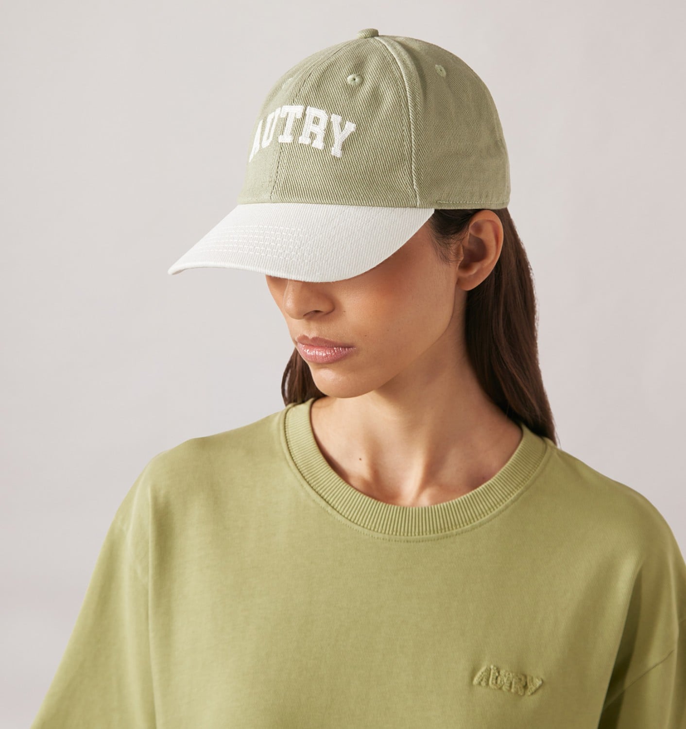 BI-COLOR BASEBALL CAP WITH EMBROIDERY LOGO UNISEX