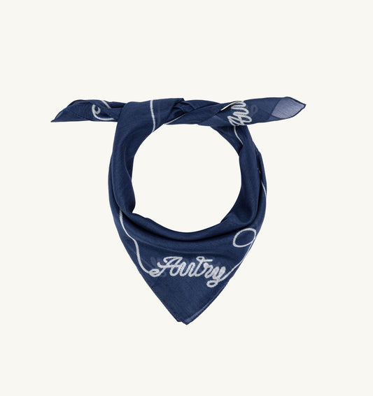 FOULARD SCARF IN COTTON AND SILK UNISEX