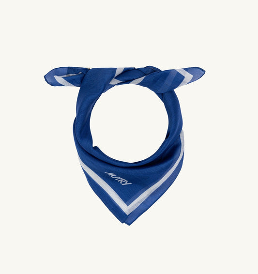 FOULARD SCARF IN COTTON AND SILK UNISEX