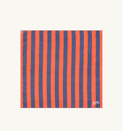 FOULARD SCARF IN COTTON AND SILK UNISEX