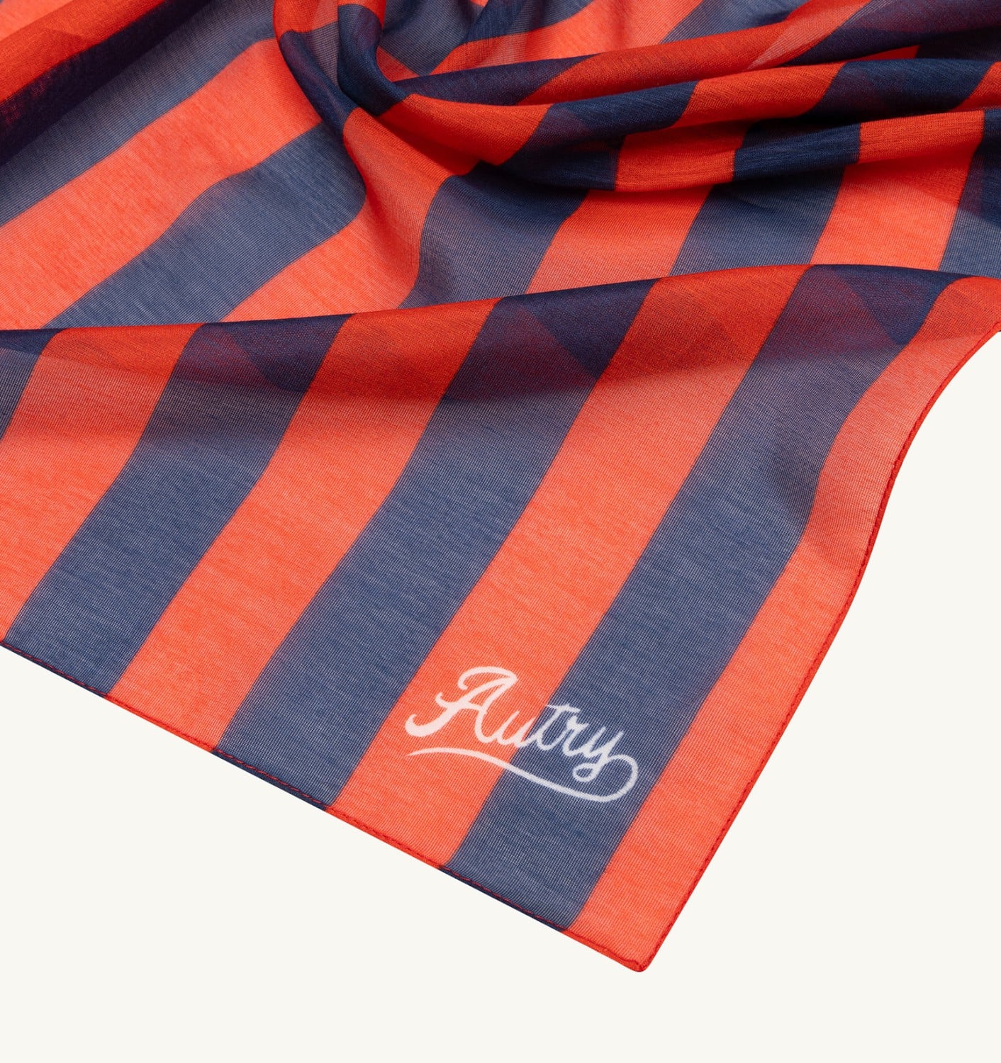FOULARD SCARF IN COTTON AND SILK UNISEX