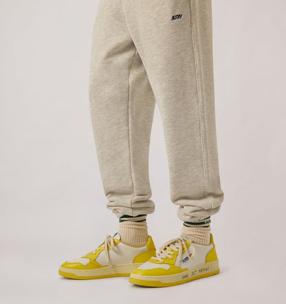 MEDALIST LOW SNEAKERS IN WHITE AND SLICKER LEATHER WITH LETTERING