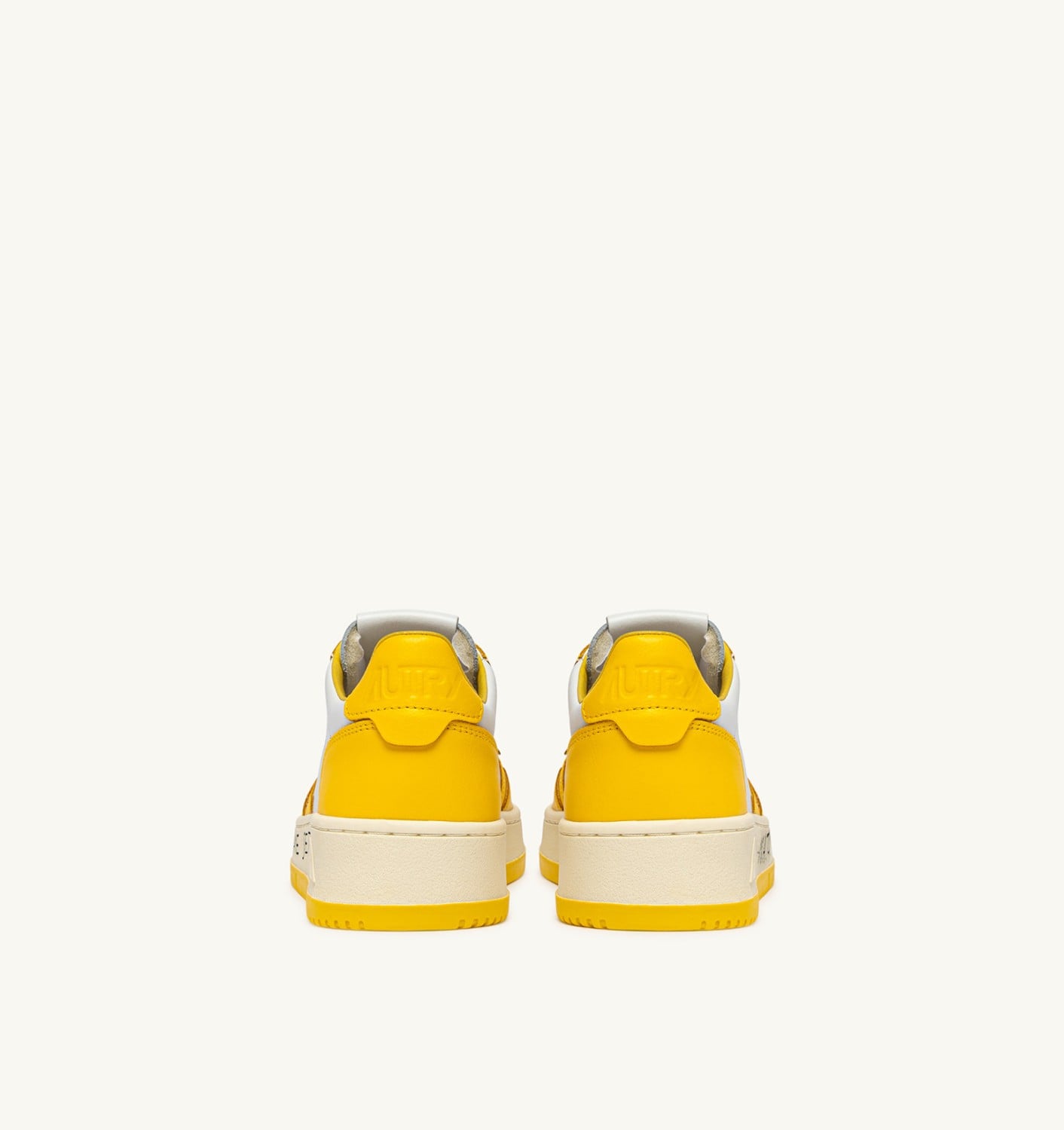 MEDALIST LOW SNEAKERS IN WHITE AND SLICKER LEATHER WITH LETTERING