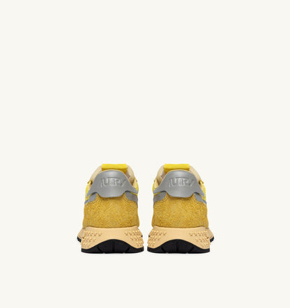 REELWIND LOW SNEAKERS IN POPCORN AND VAPOR NYLON AND SUEDE
