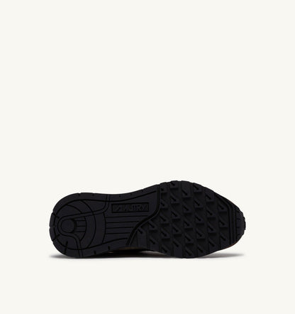 REELWIND LOW SNEAKERS IN DARK BARK PEBBLE AND PHANTOM SUEDE AND NYLON