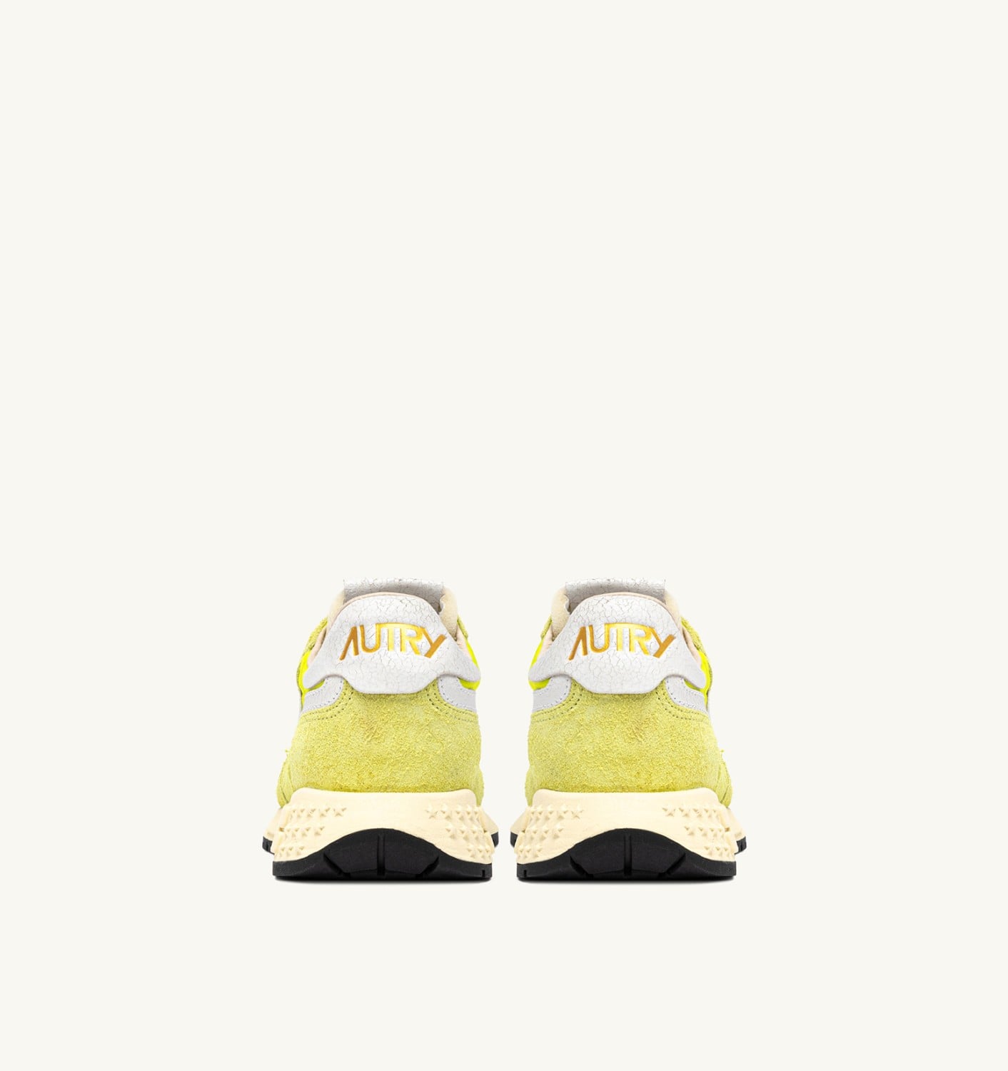 REELWIND LOW SNEAKERS IN WHITE AND EVENING PRIMROSE NYLON AND SUEDE