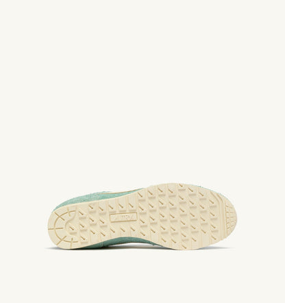 WINDSPIN SNEAKERS IN JASMINE AND RUTABAGA SUEDE AND LEATHER