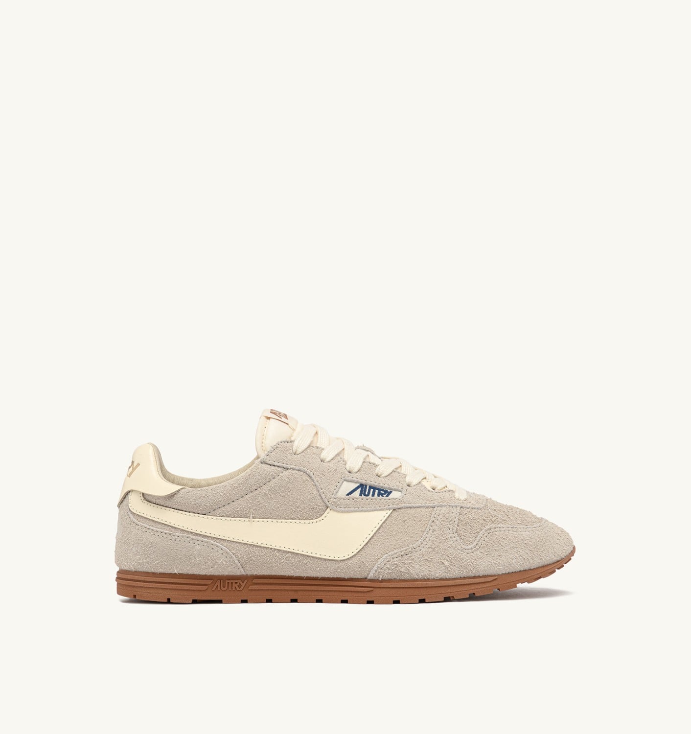 WINDSPIN SNEAKERS IN WIFE AND RUTABAGA SUEDE AND LEATHER
