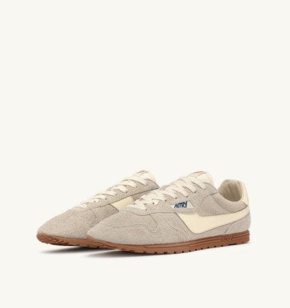 WINDSPIN SNEAKERS IN WIFE AND RUTABAGA SUEDE AND LEATHER
