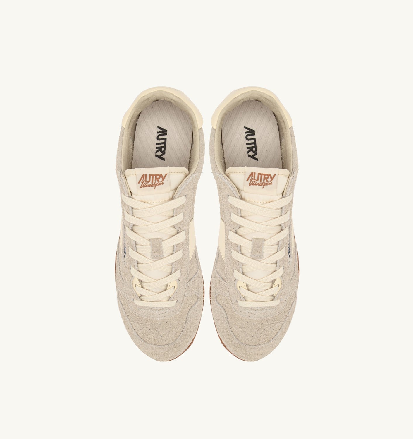 WINDSPIN SNEAKERS IN WIFE AND RUTABAGA SUEDE AND LEATHER