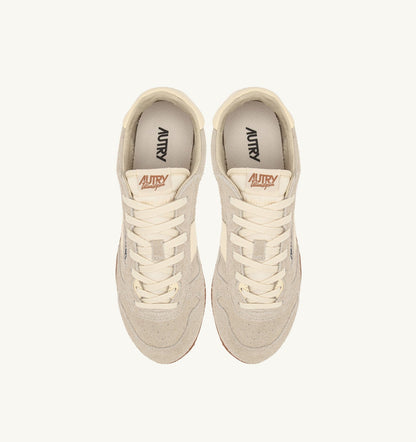 WINDSPIN SNEAKERS IN WIFE AND RUTABAGA SUEDE AND LEATHER