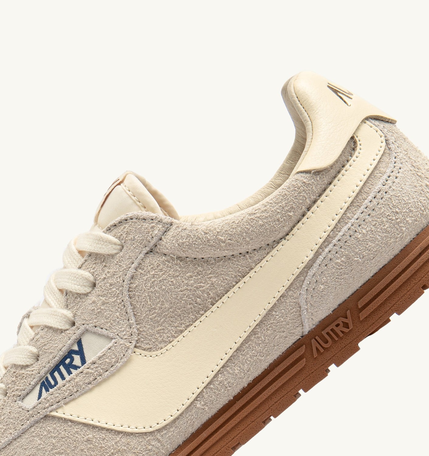 WINDSPIN SNEAKERS IN WIFE AND RUTABAGA SUEDE AND LEATHER