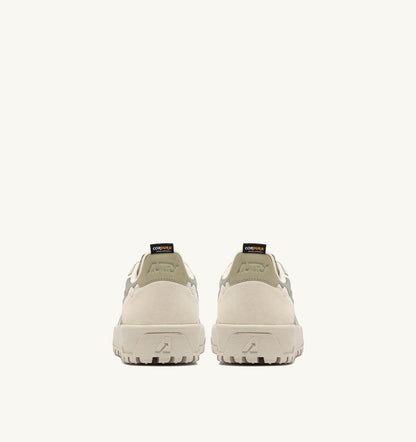 WILDPACE LOW SNEAKERS IN ELM AND WHITE CORDURA AND SUEDE