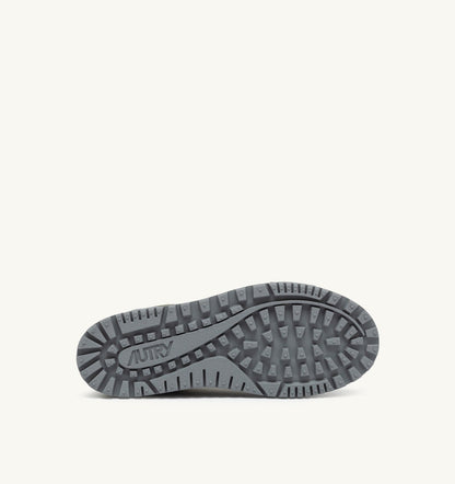 WILDPACE LOW SNEAKERS IN RIPSTOP NYLON AND LEATHER COLOR CASTLE WALL AND TITANIUM