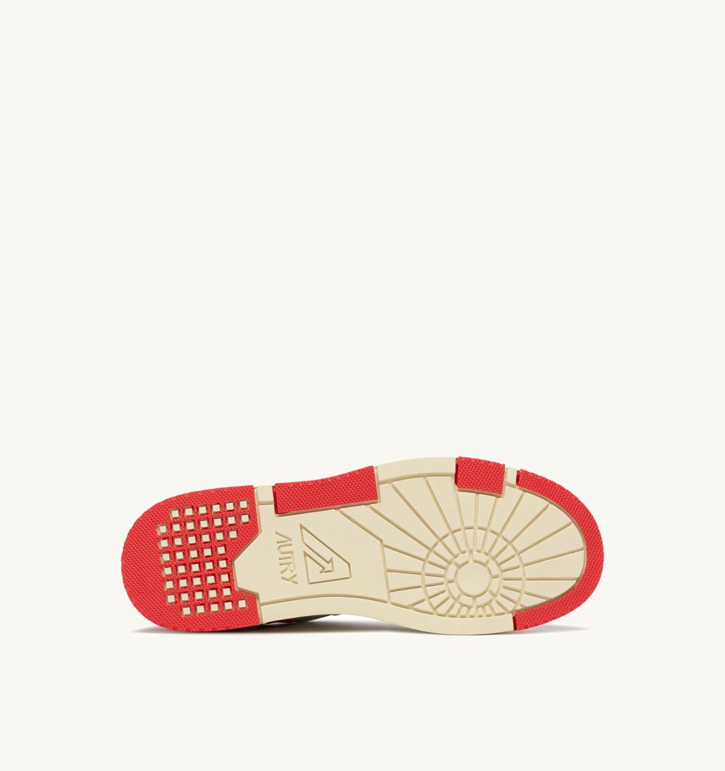 SNEAKERS CLC LOW IN WHITE AND VIRGIN RED LEATHER