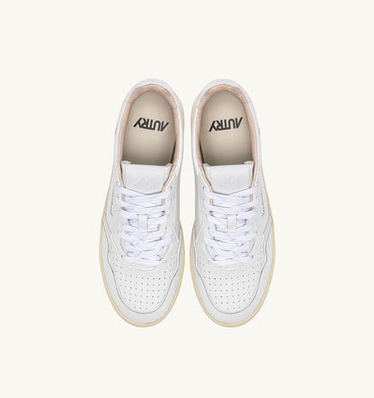 GOLF LOW SNEAKERS IN WHITE LEATHER