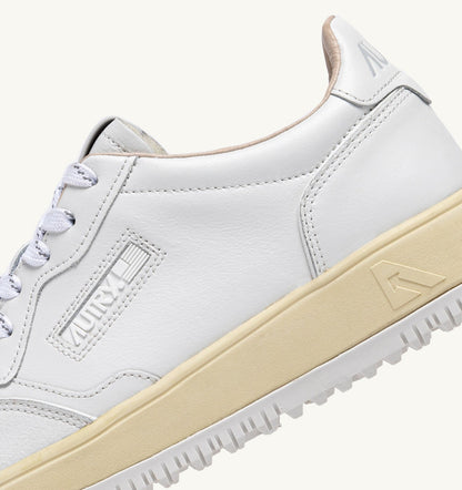 GOLF LOW SNEAKERS IN WHITE LEATHER