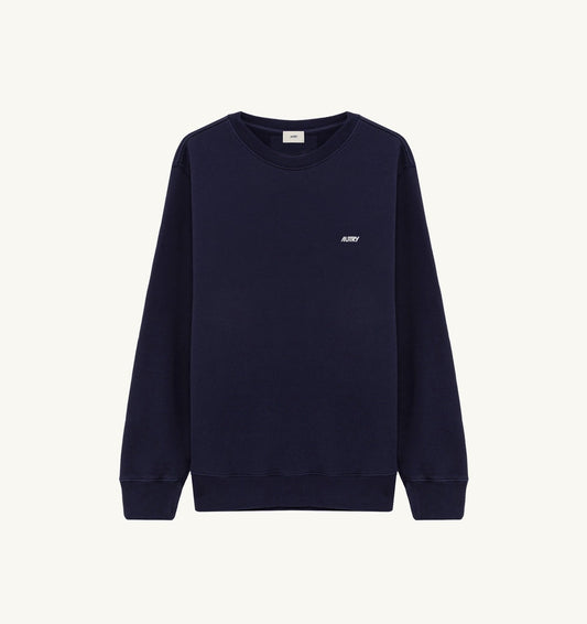 EMBROIDERED LOGO CREWNECK SWEATSHIRT MAN
