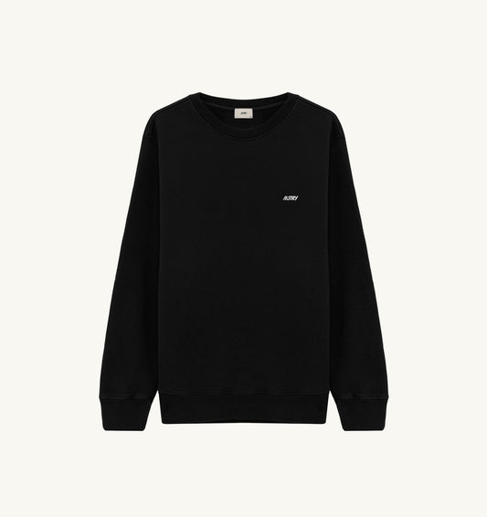 CREWNECK SWEATSHIRT WITH EMBROIDERED LOGO FOR MAN