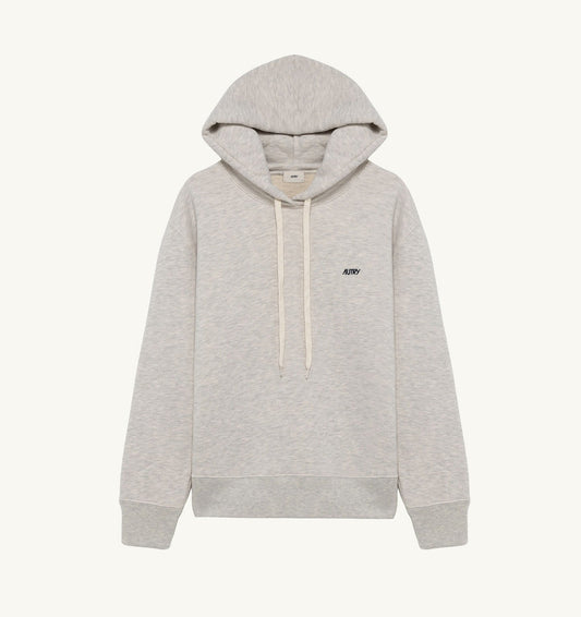 EMBROIDERED LOGO HOODIE MAN