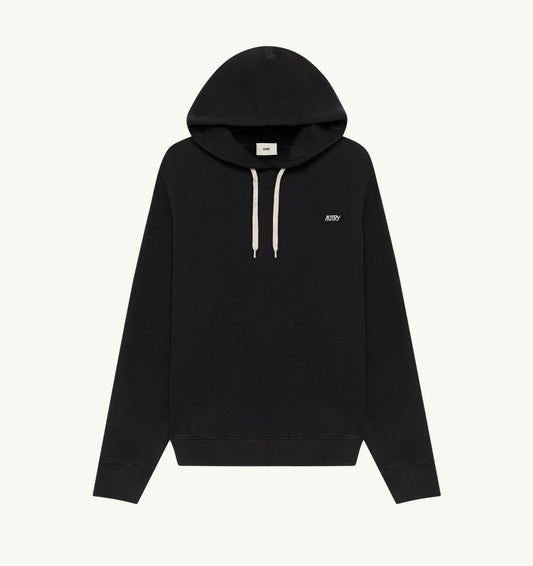 HOODIE WITH EMBROIDERED LOGO FOR MAN