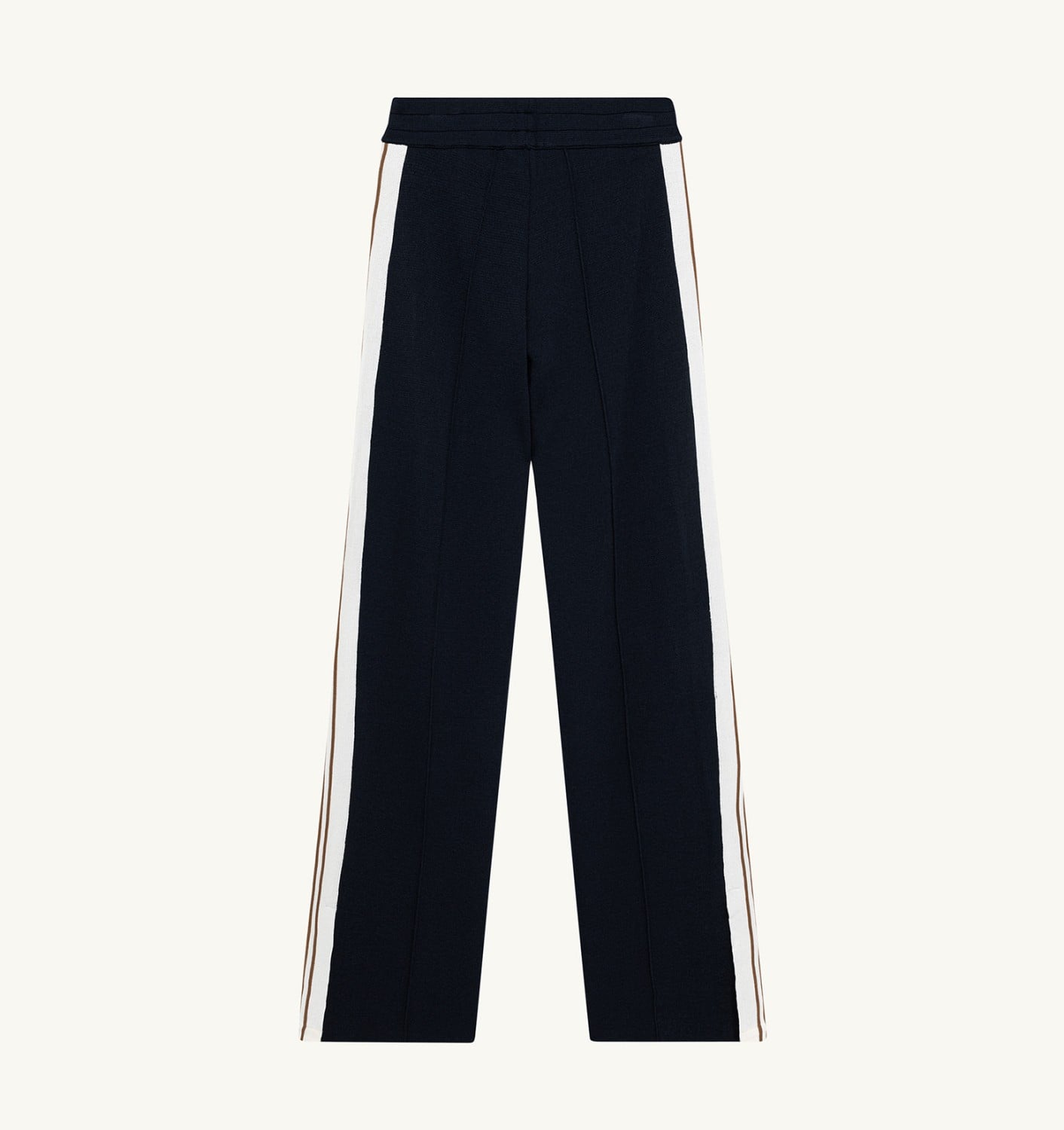 KNITTED TENNIS VISCOSE JOGGERS MAN