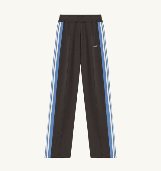 KNITTED TENNIS VISCOSE JOGGERS MAN