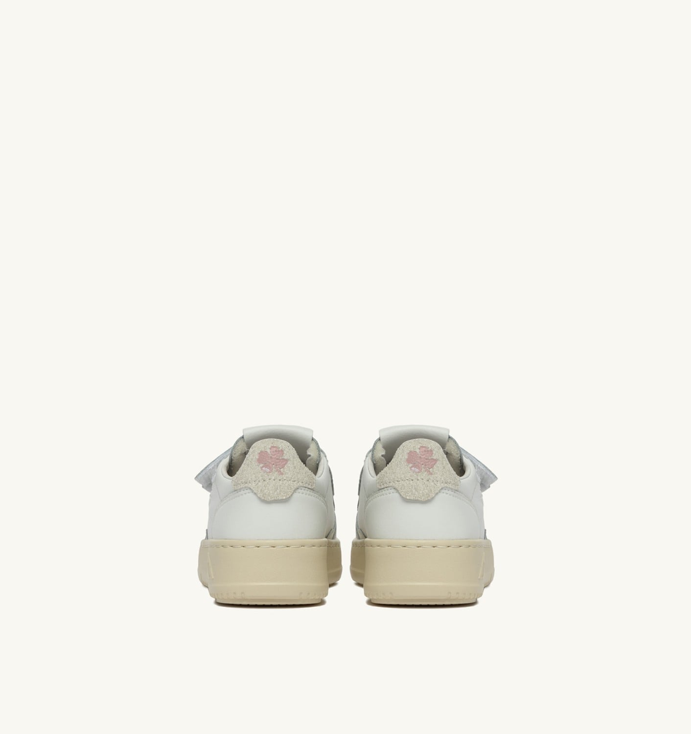 MEDALIST LOW KIDSTRIPES SNEAKERS IN LEATHER COLOR WHITE AND GLITTER