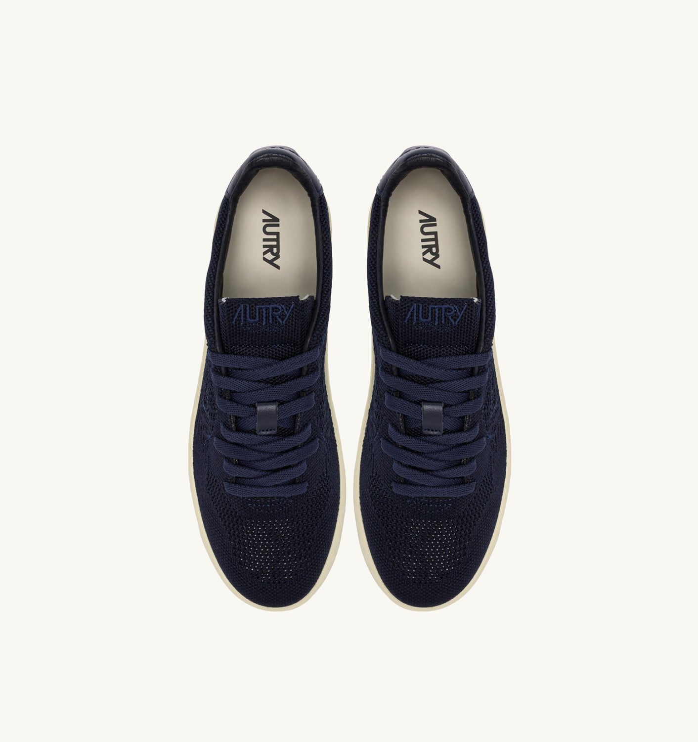 MEDALIST EASEKNIT LOW SNEAKERS IN SPACE BLUE KNIT