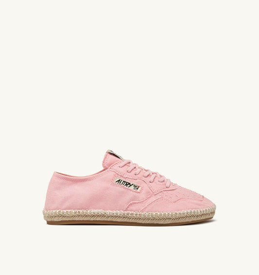 SANDY ESPADRILLES IN PINK CANVAS